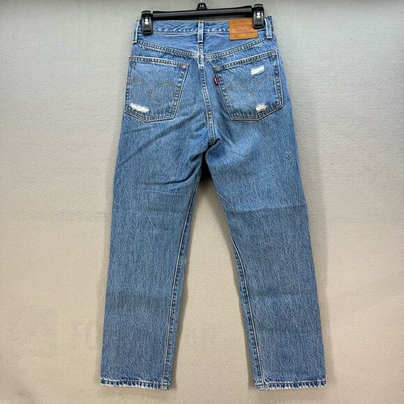 Levi's 501XX Jeans Women's W24 L26 (0) Big E Button Fly Light Stone Normcore - Picture 2 of 16